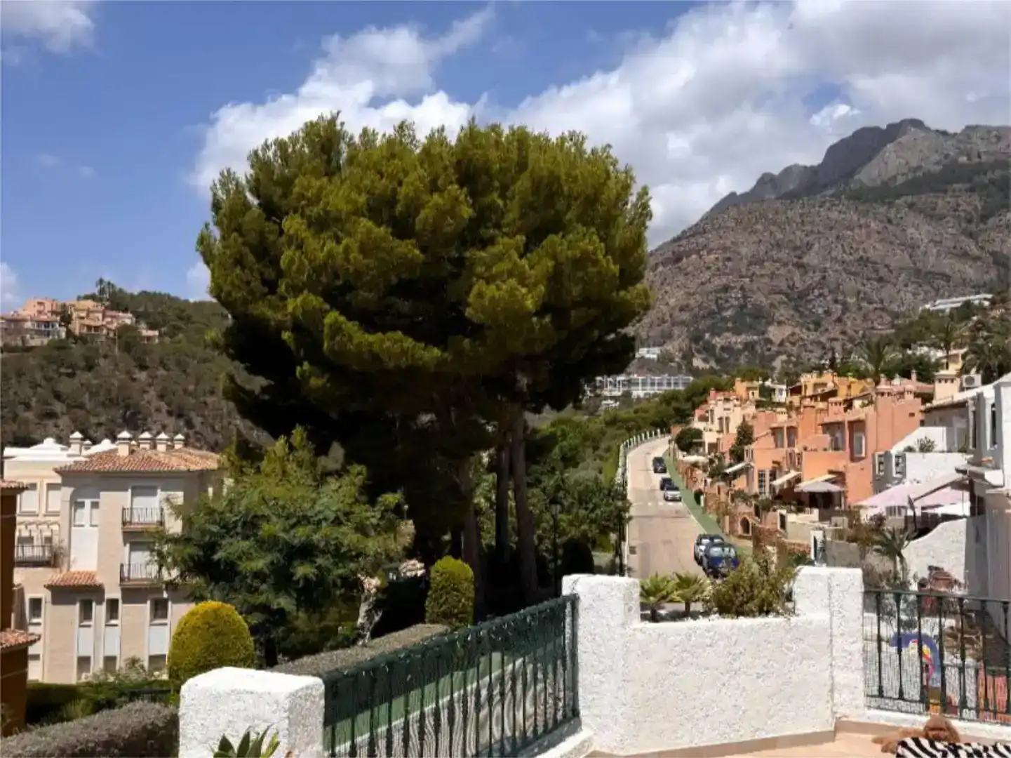 Vista exterior de Dúplex en venda en Altea amb Aire condicionat, Piscina i Balcó