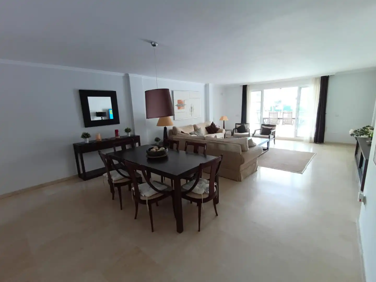 Dining room of Flat for sale in Sotogrande  with Air Conditioner, Terrace and Balcony