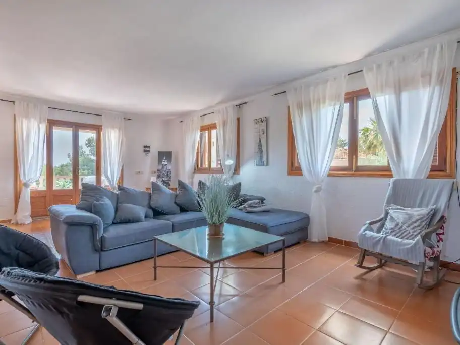 Sala de estar de Finca rústica en venta en Cala Ratjada