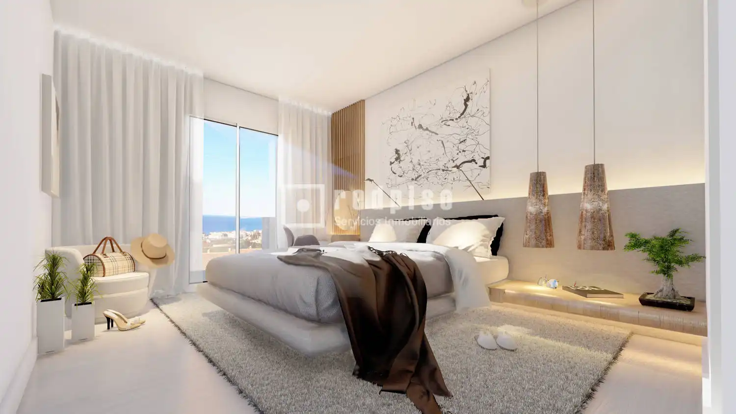 Habitación de Apartamento en venta en Rincón de la Victoria con Jardín privado, Terraza y Piscina