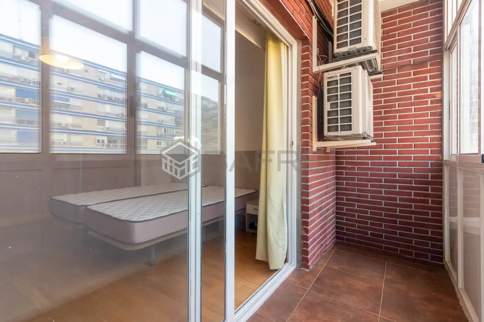 Balcony of Flat for sale in Madrid  with Air Conditioner, Heating and Terrace
