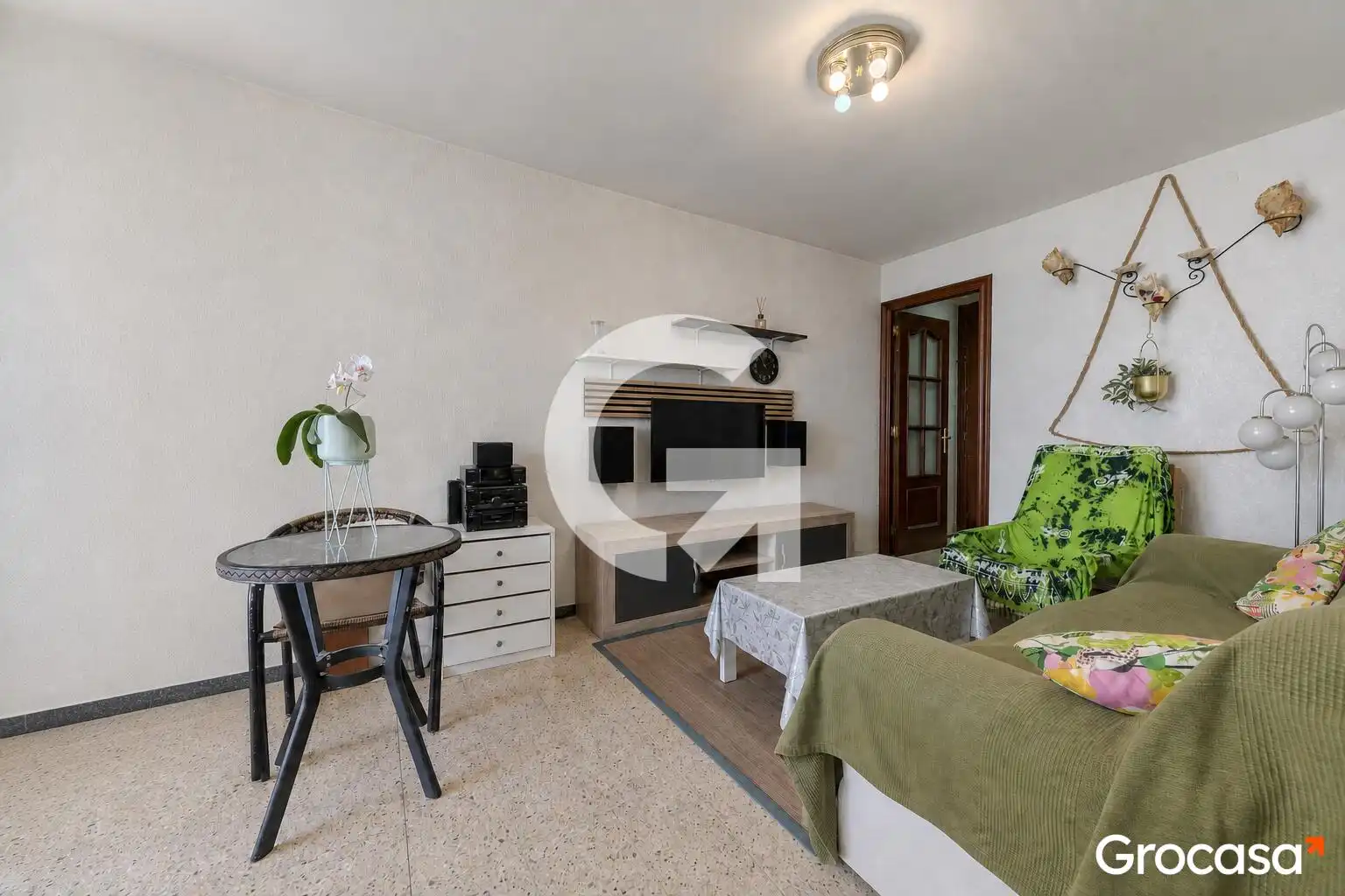 Sala de estar de Piso en venta en Cubelles con Aire acondicionado y Terraza