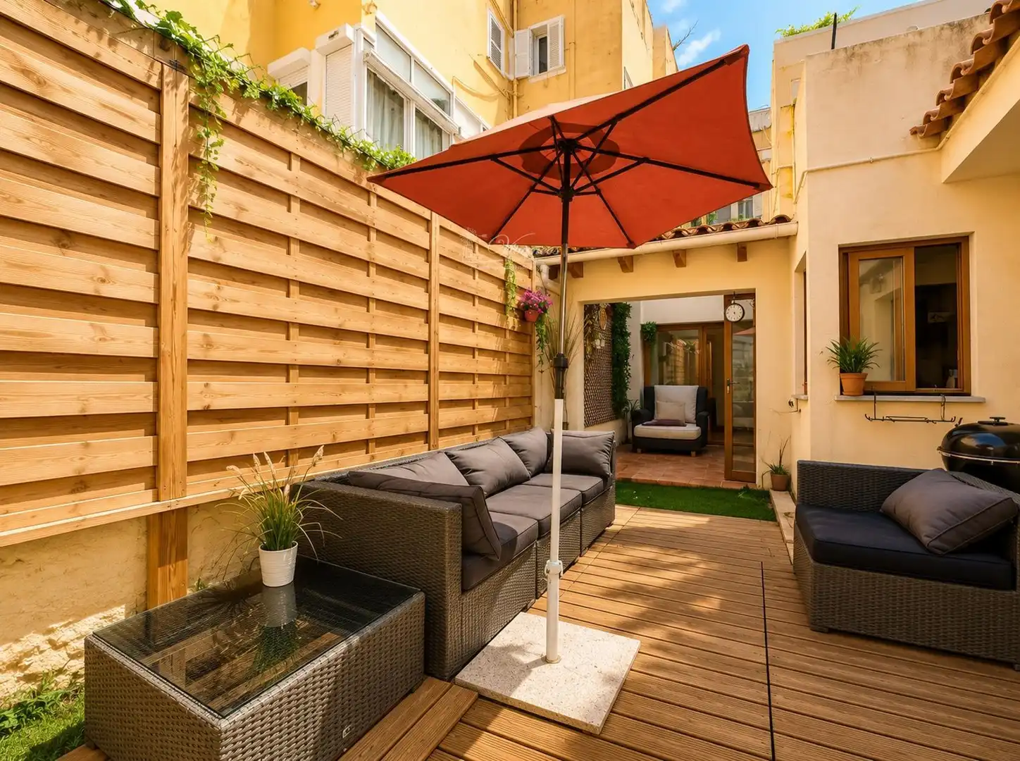 Terrassa de Casa o xalet en venda en  Palma de Mallorca amb Aire condicionat i Jardí privat