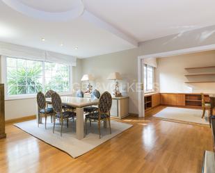 Dining room of Apartment to rent in  Barcelona Capital  with Air Conditioner, Heating and Private garden