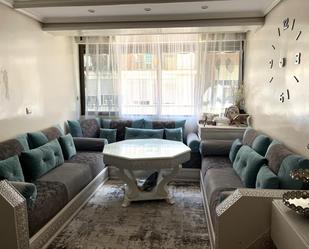 Living room of Flat for sale in  Madrid Capital  with Heating and Parquet flooring