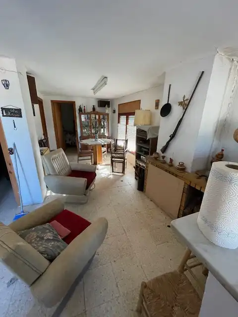 Sala de estar de Finca rústica en venta en Bellprat con Amueblado