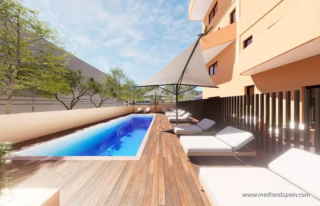Apartamento con piscina en venta en Playa Muchavista, imagen 3
