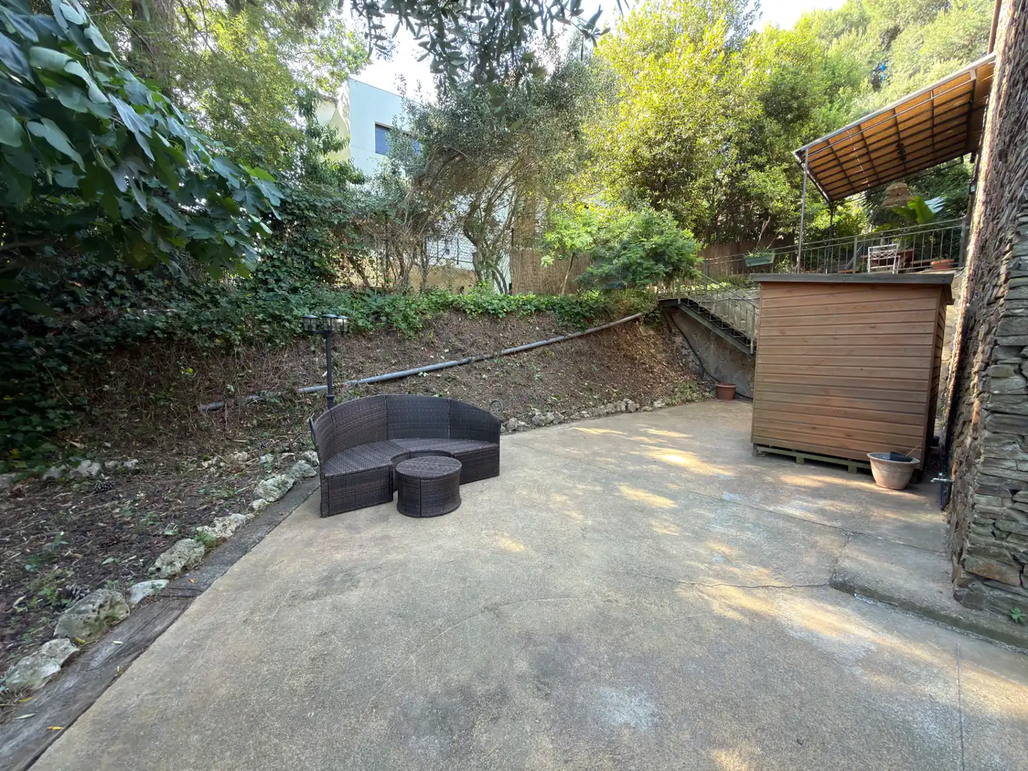 Terraza de Loft de alquiler en Barcelona con Aire acondicionado, Calefacción y Jardín privado