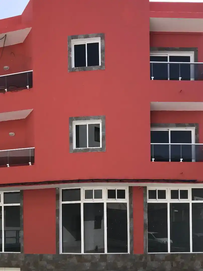 Außenansicht von Wohnung zur Miete in La Aldea de San Nicolás  mit Klimaanlage und Balkon