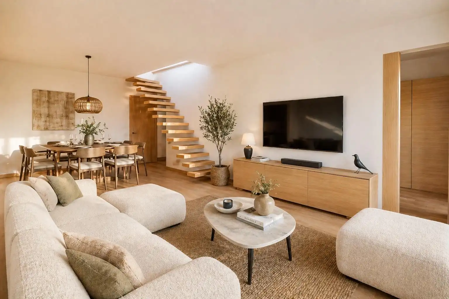 Sala de estar de Ático en venta en Maó - Mahón con Calefacción, Terraza y Balcón