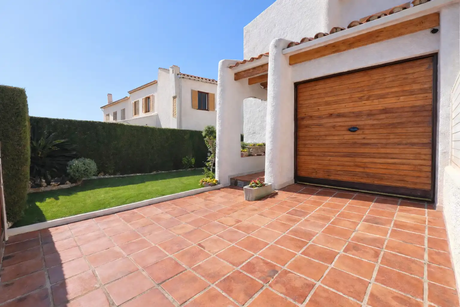 Jardín de Casa adosada en venta en Cunit con Aire acondicionado, Jardín privado y Parquet