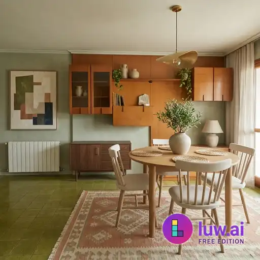 Dining room of Flat for sale in Sabadell  with Air Conditioner, Heating and Oven