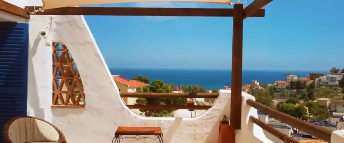 Exterior view of Houses for sale in El Campello  with Heating, Private garden and Terrace