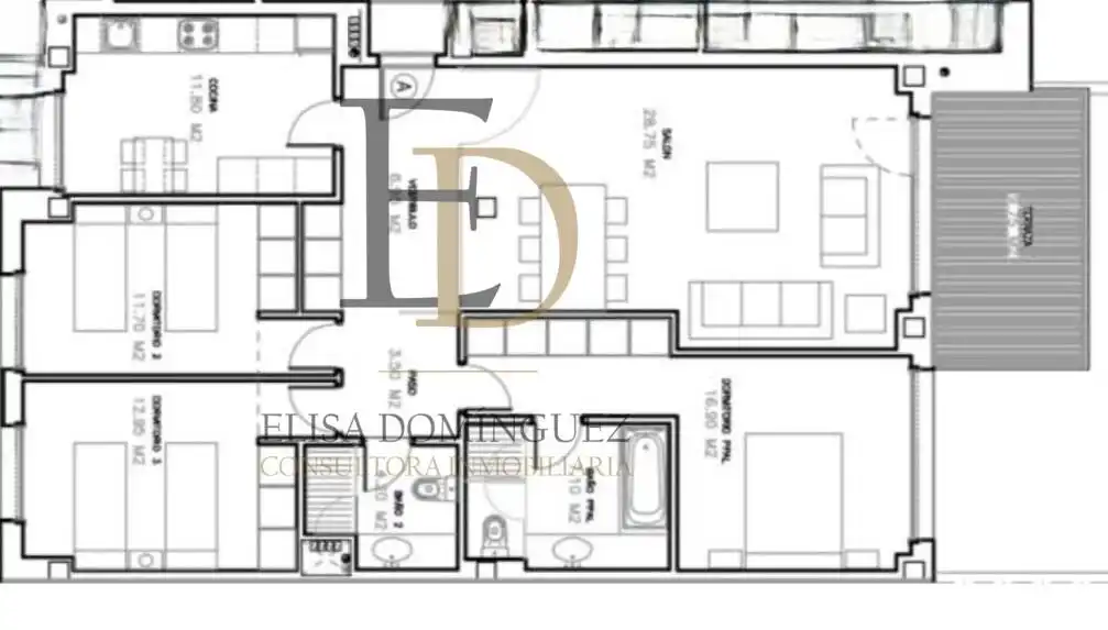 Piso en venta en Salamanca con Calefacción, Jardín privado y Terraza