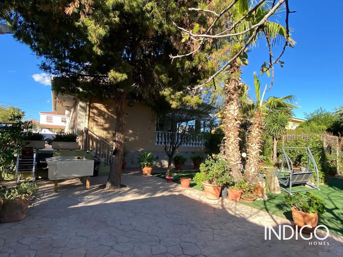 Exterior view of Houses for sale in San Vicente del Raspeig / Sant Vicent del Raspeig  with Air Conditioner, Heating and Terrace