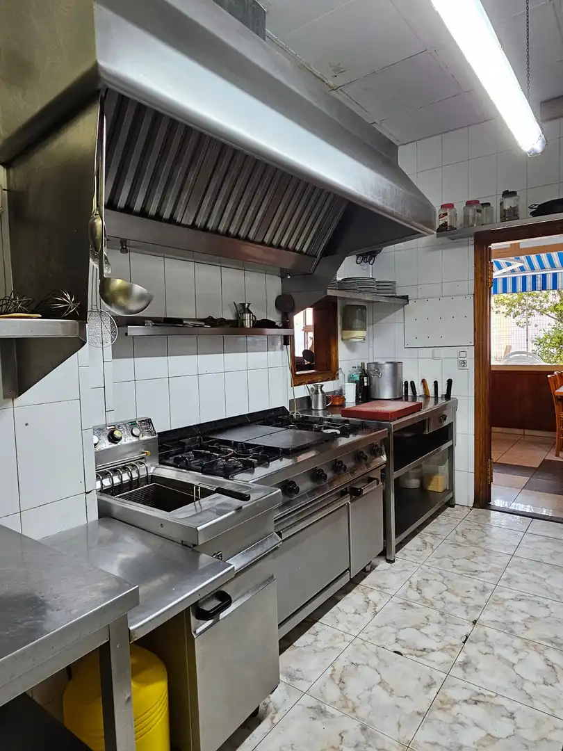 Cocina de Local en venta en Blanes con Aire acondicionado, Terraza y Amueblado