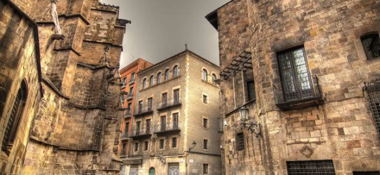 Außenansicht von Wohnung zum Verkauf in Barcelona mit Klimaanlage, Heizung und Möbliert