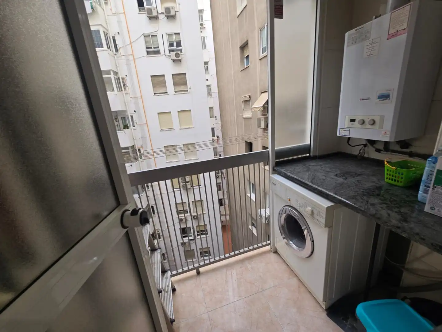 Balcony of Flat for rent in Valencia  with Air Conditioner, Heating and Parquet flooring