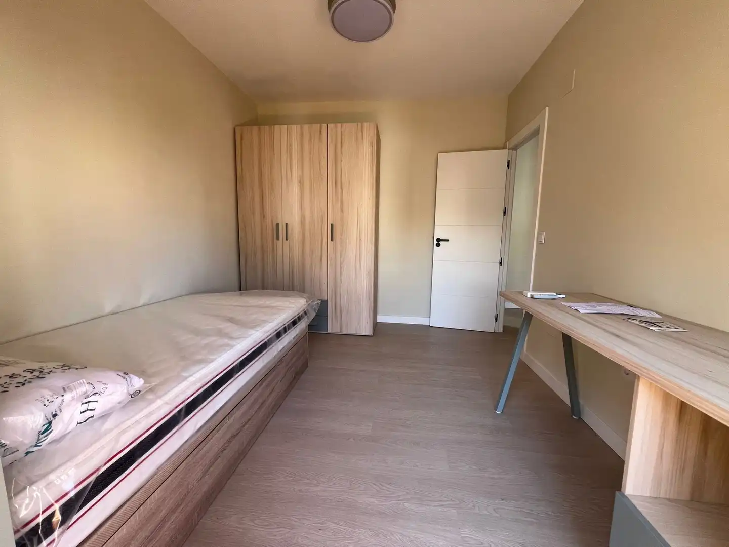 Schlafzimmer von Wohnung zur Miete in Jaén mit Klimaanlage, Möbliert und Ofen
