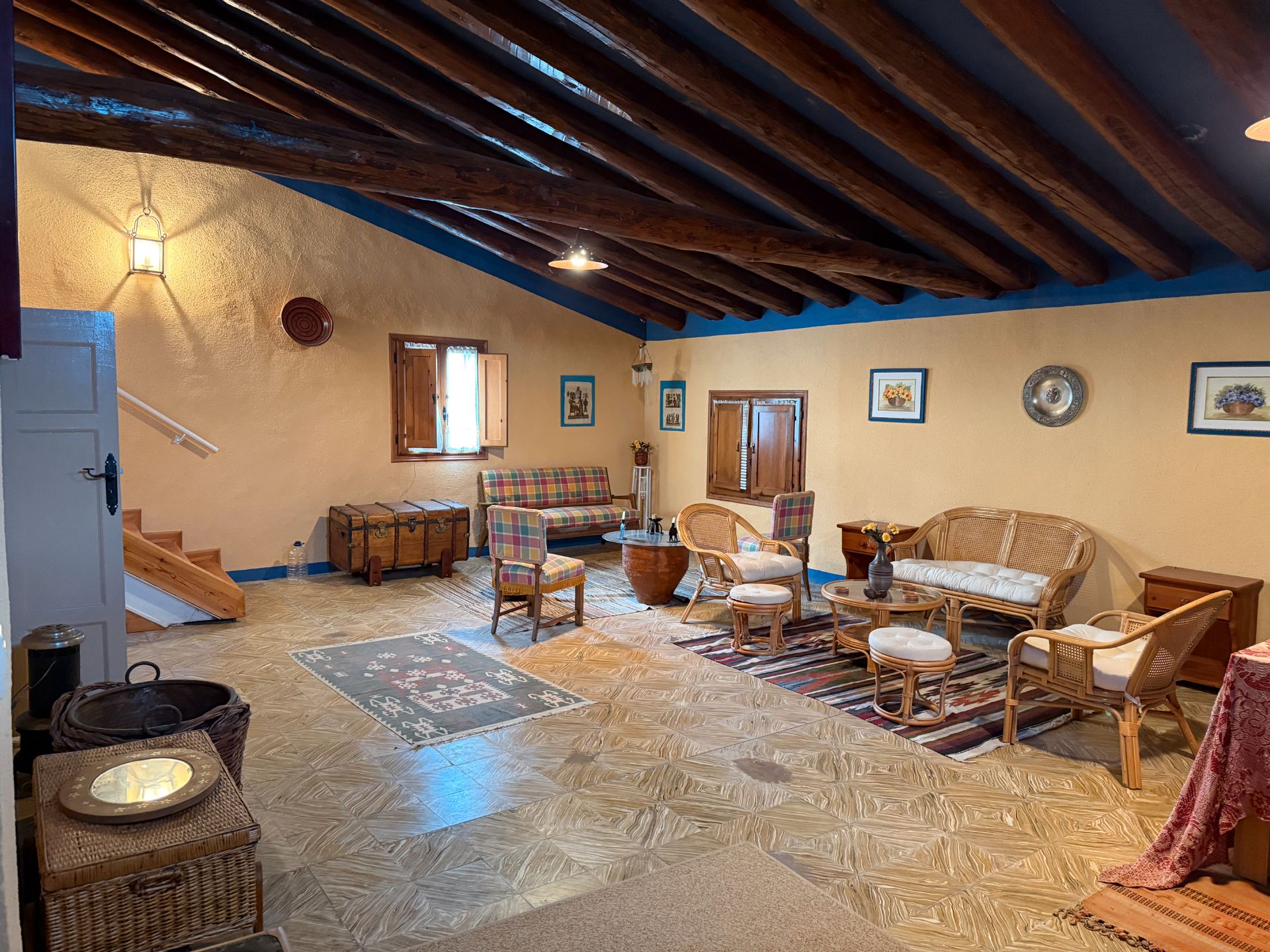 Living room of House or chalet for sale in Calatorao  with Heating, Private garden and Terrace