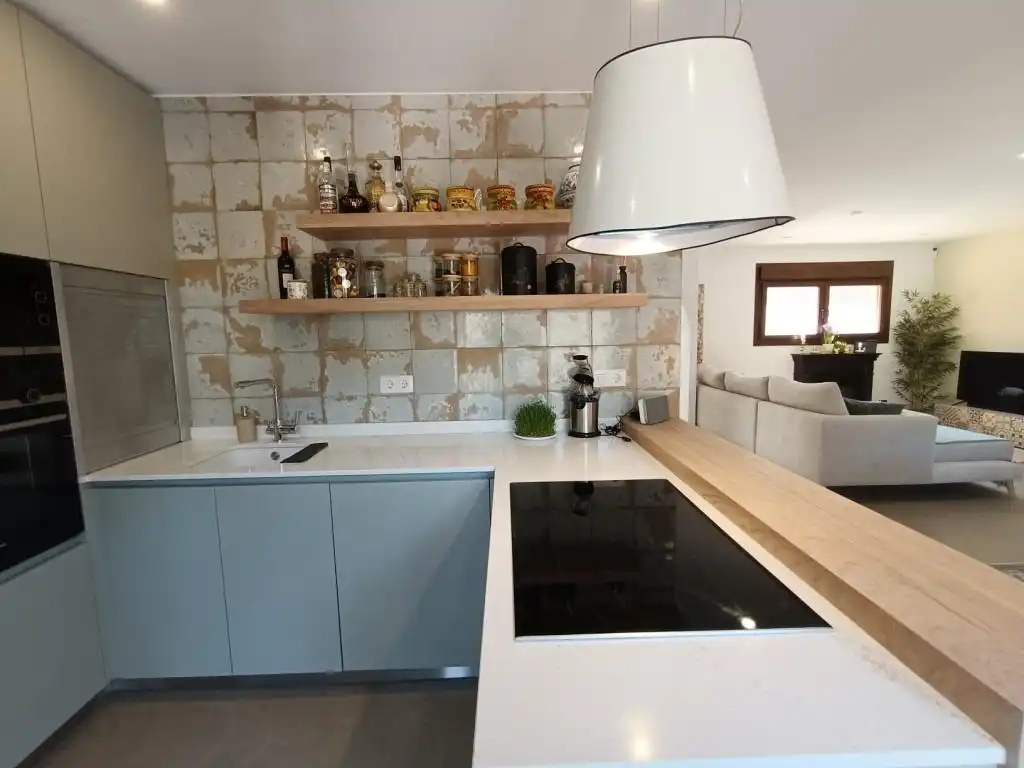 Cocina de Casa o chalet en venta en Pilar de la Horadada con Aire acondicionado, Calefacción y Jardín privado