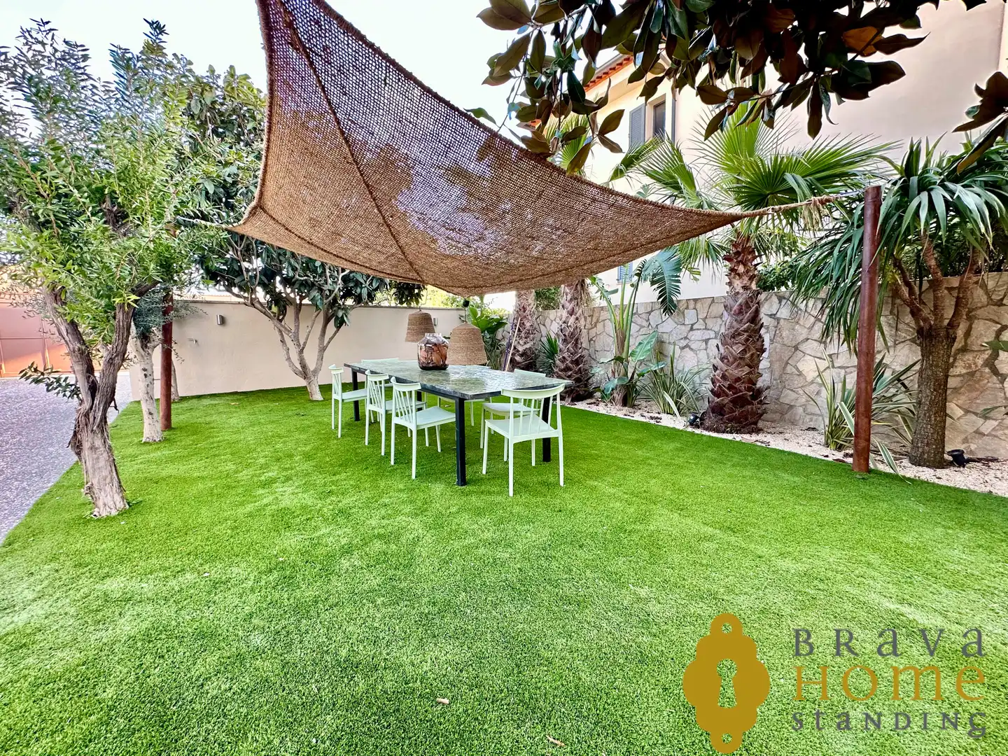 Terraza de Casa o chalet en venta en Empuriabrava con Aire acondicionado, Jardín privado y Terraza