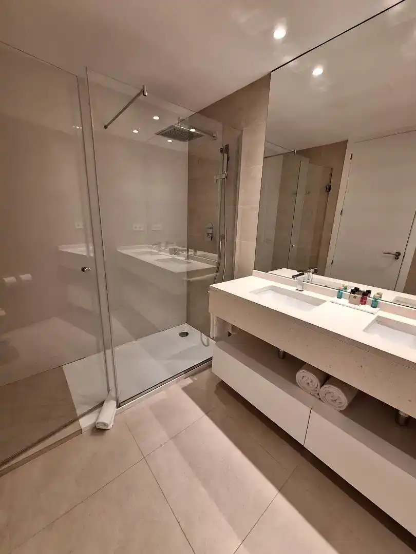 Bany de Apartament de lloguer en Dénia amb Aire condicionat i Piscina