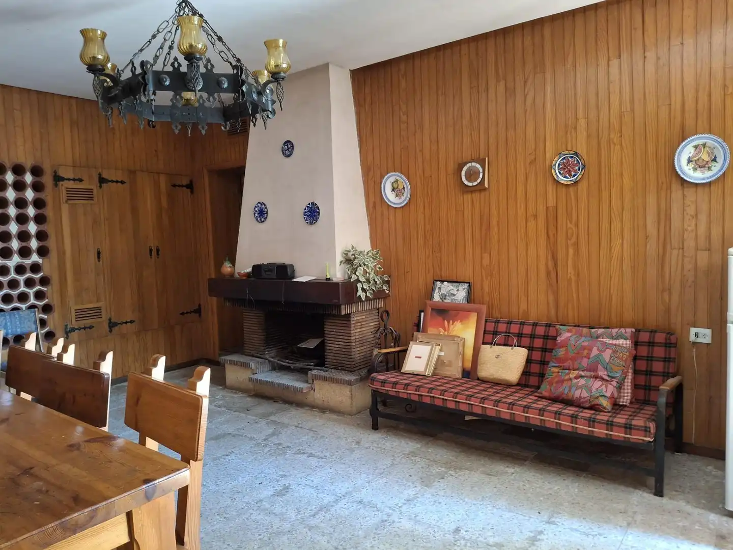Living room of Houses for sale in Ourense Capital   with Air Conditioner, Heating and Private garden