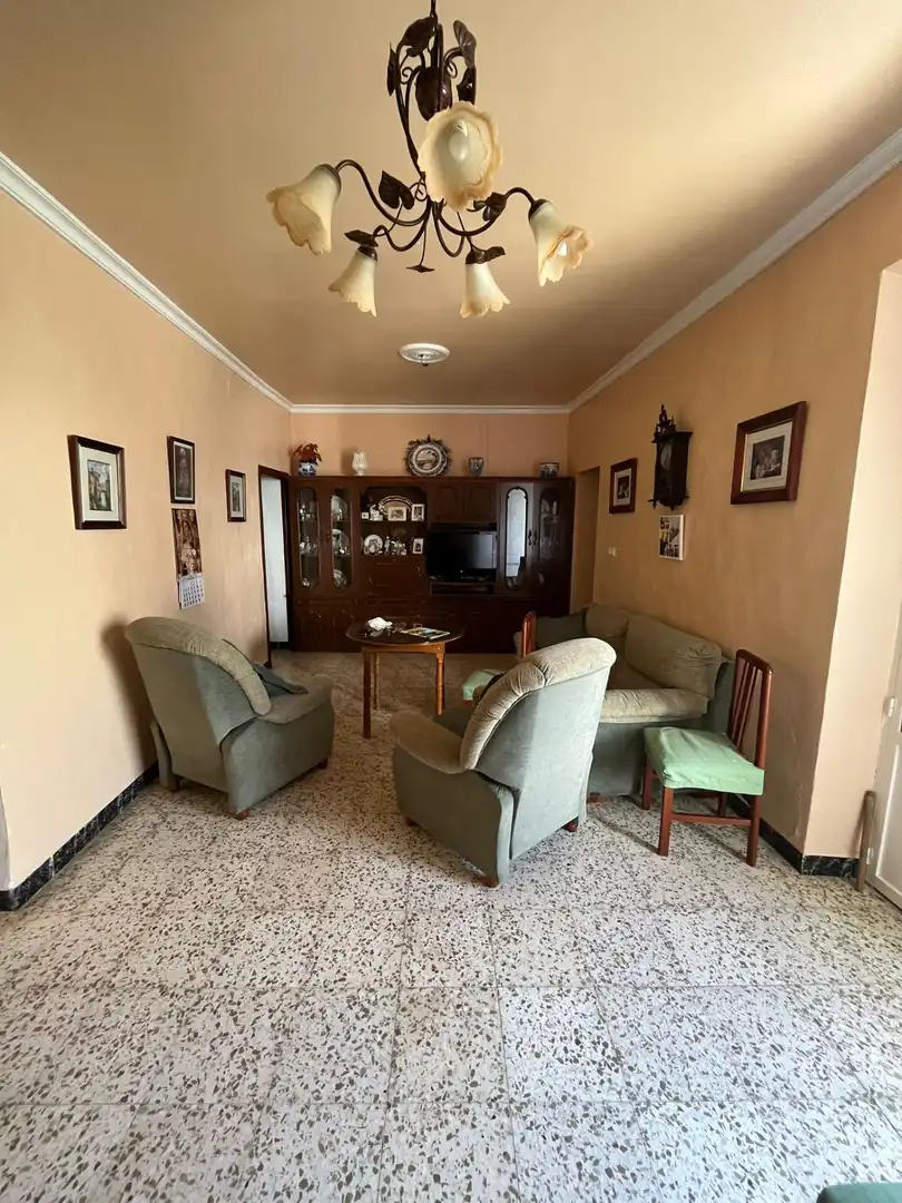 Sala de estar de Casa o chalet en venta en Manzanilla con Jardín privado y Trastero