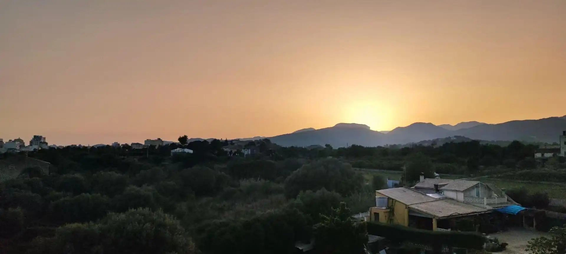 Vista exterior de Àtic en venda en Inca amb Jardí privat, Terrassa i Balcó