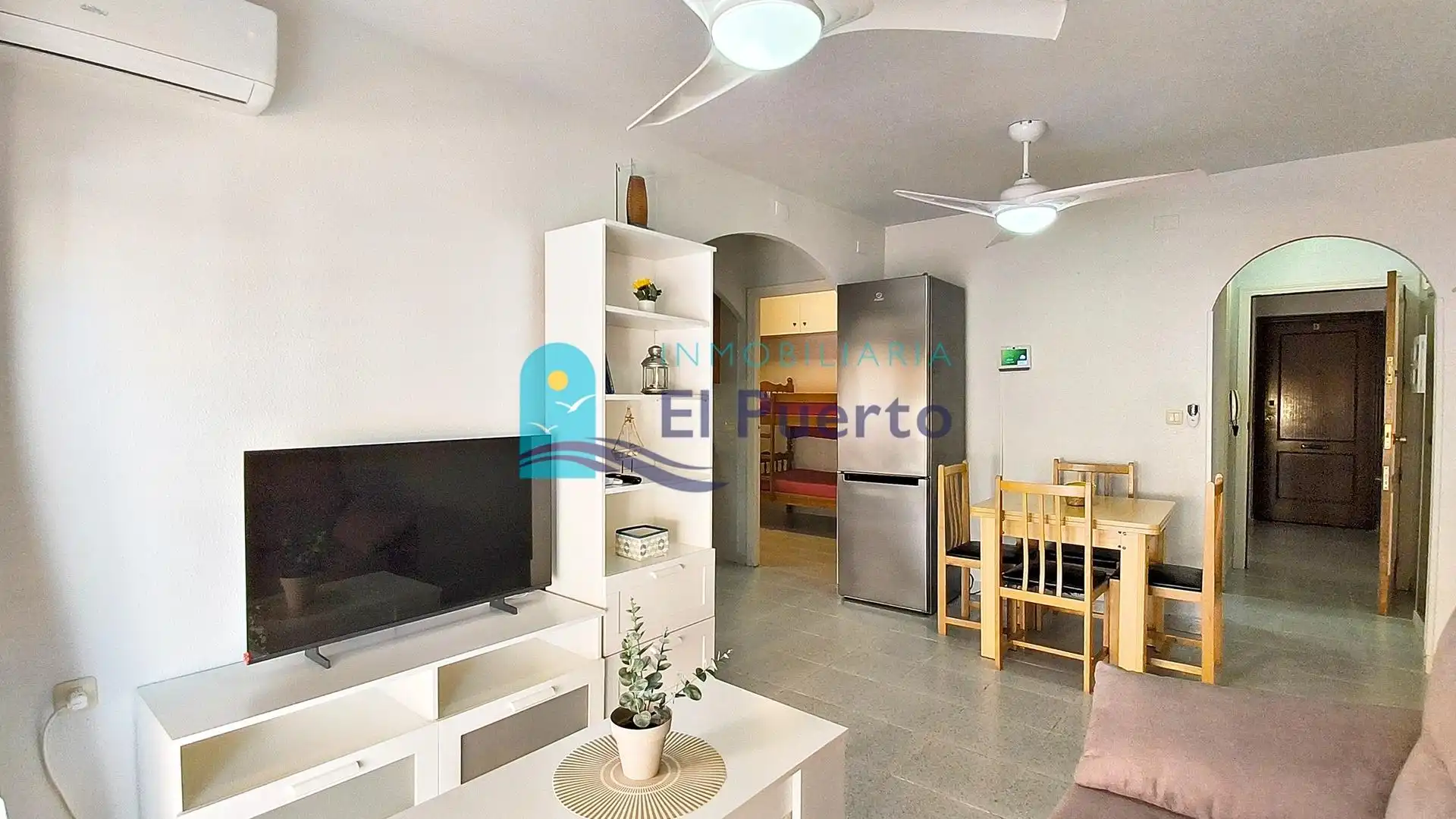 Sala de estar de Apartamento en venta en Mazarrón con Aire acondicionado, Calefacción y Terraza