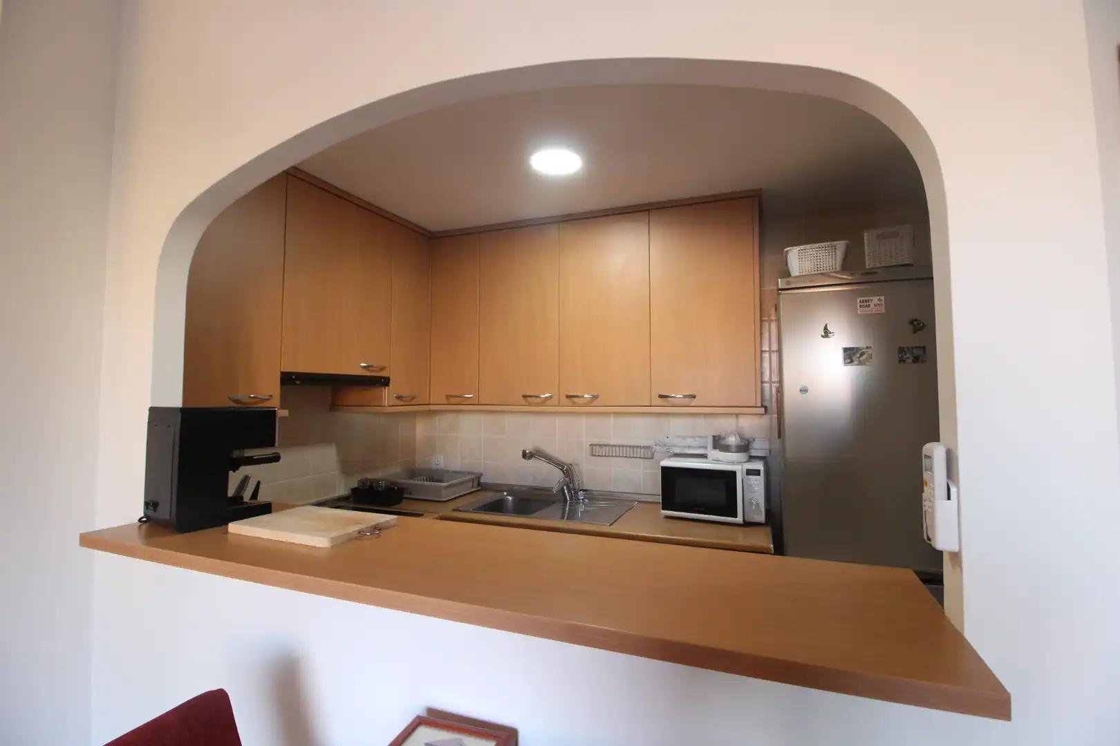 Cuina de Apartament de lloguer en Llucmajor amb Aire condicionat, Calefacció i Jardí privat