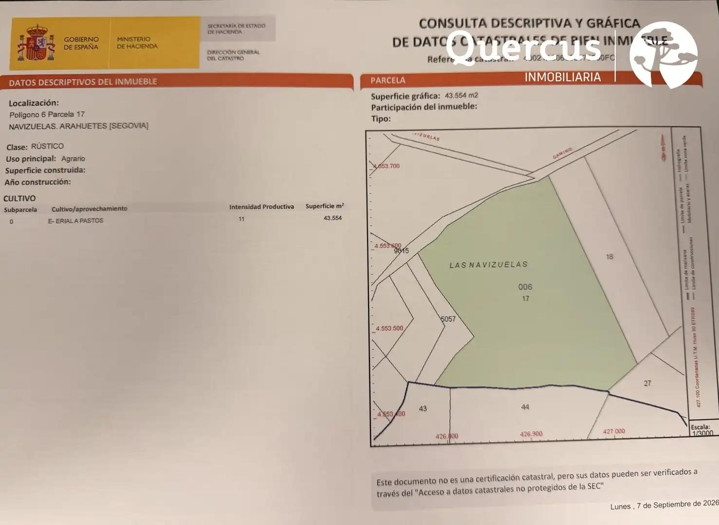 Residential for sale in Arahuetes, Segovia