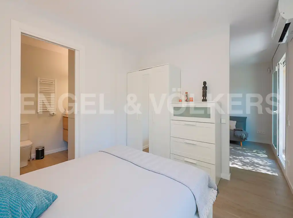 Habitación de Piso de alquiler en Barcelona con Aire acondicionado, Calefacción y Jardín privado