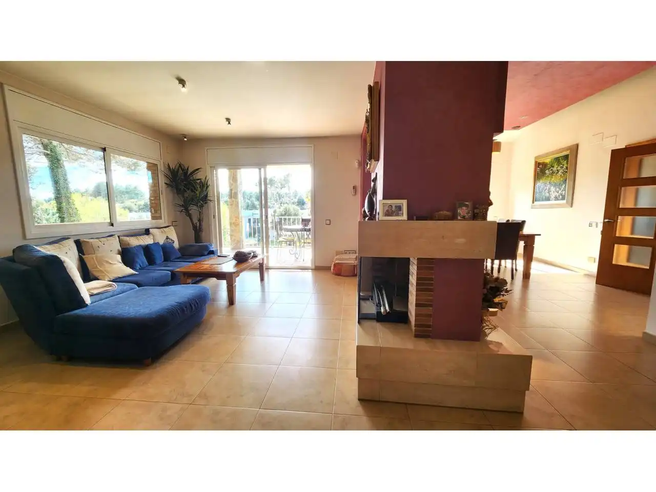 Living room of Houses for sale in Sabadell  with Air Conditioner, Heating and Private garden