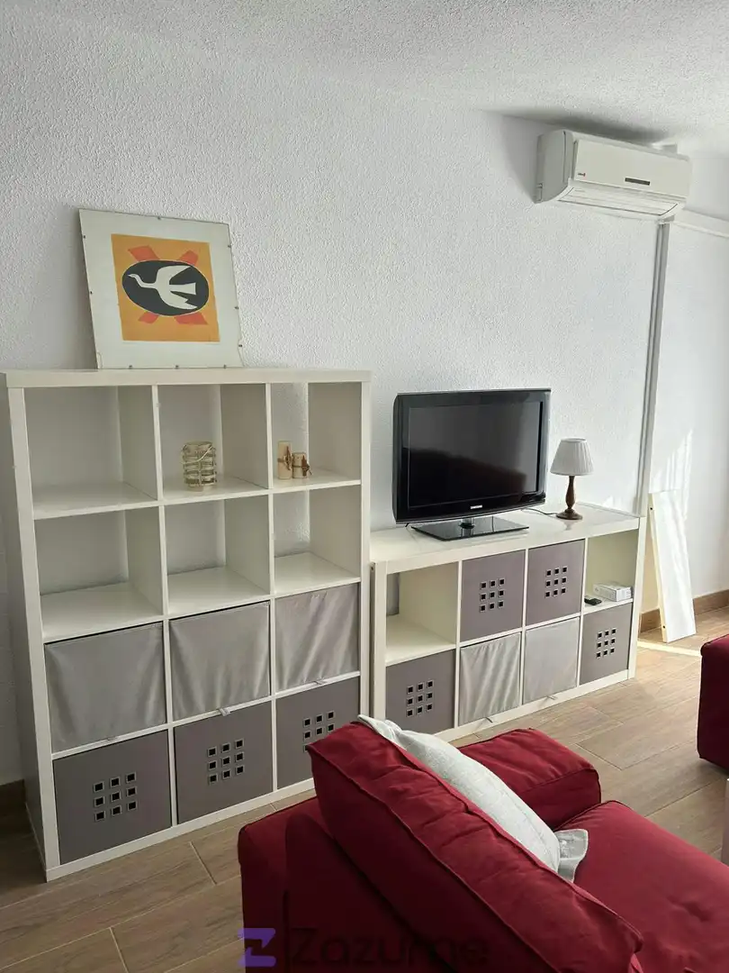 Sala de estar de Piso de alquiler en Málaga con Aire acondicionado, Calefacción y Parquet