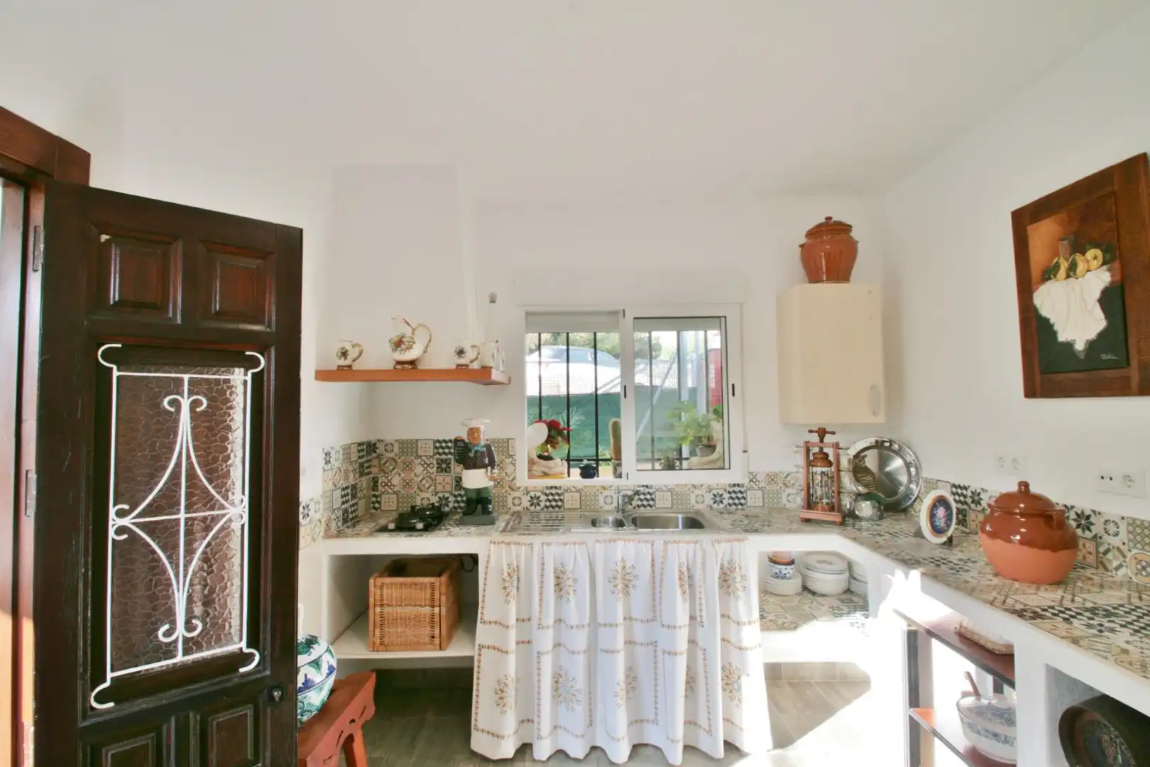 Cocina de Casa o chalet en venta en Níjar con Aire acondicionado, Jardín privado y Terraza