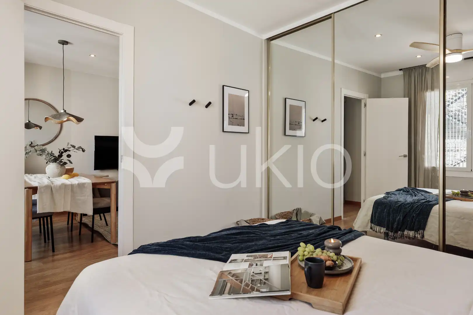 Bedroom of Apartments for rent in Barcelona  with Heating, Furnished and Oven