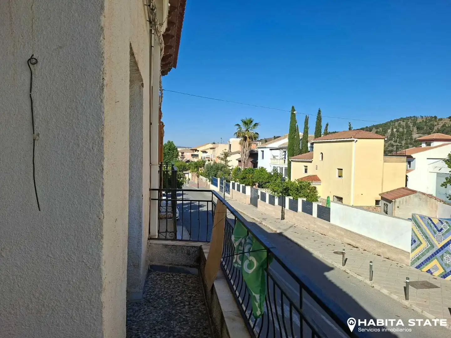 Vista exterior de Casa adosada en venta en Purchena con Amueblado, Lavadora y Balcón