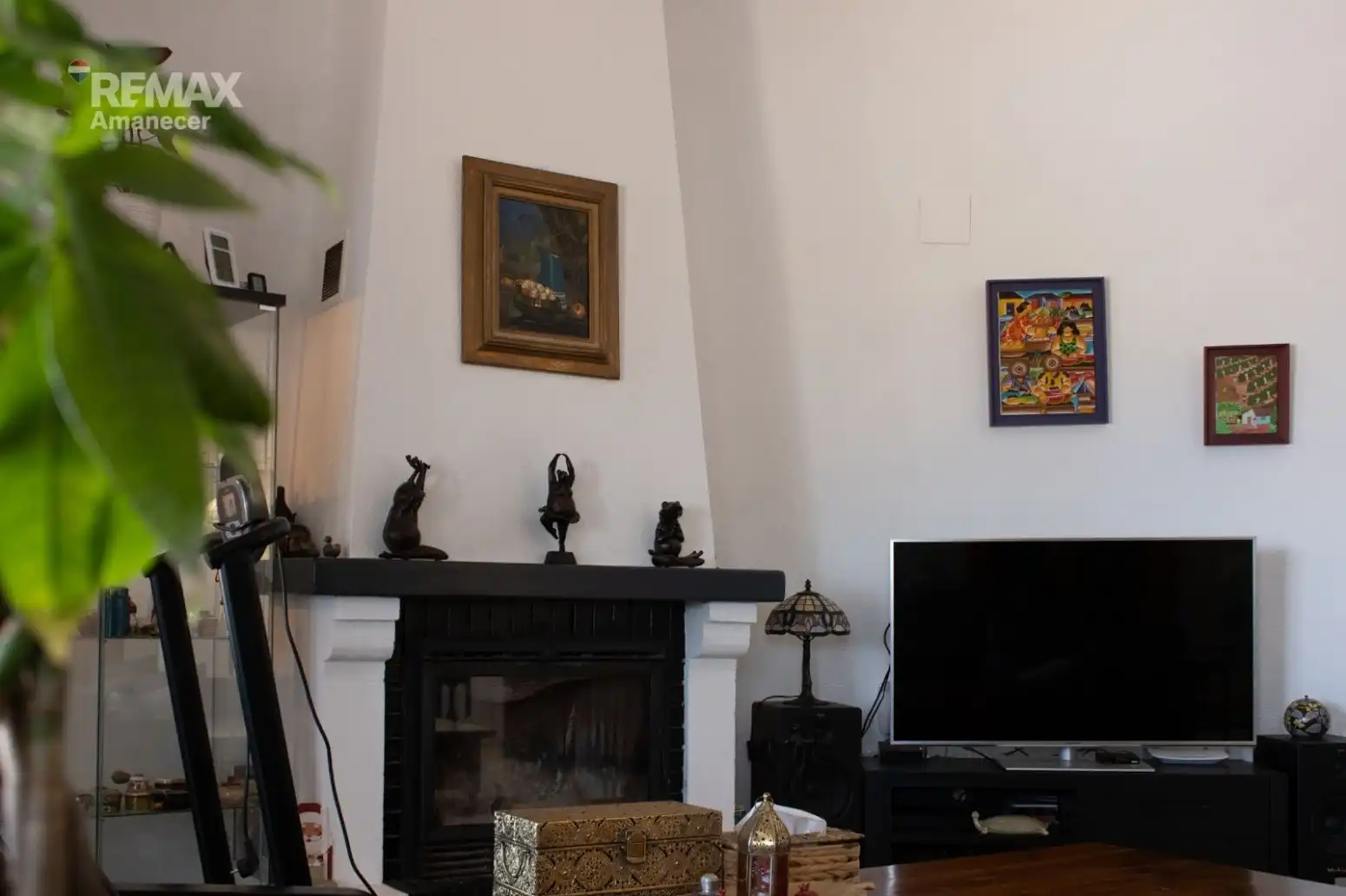Sala d'estar de Casa o xalet en venda en El Ràfol d'Almúnia amb Aire condicionat, Jardí privat i Terrassa