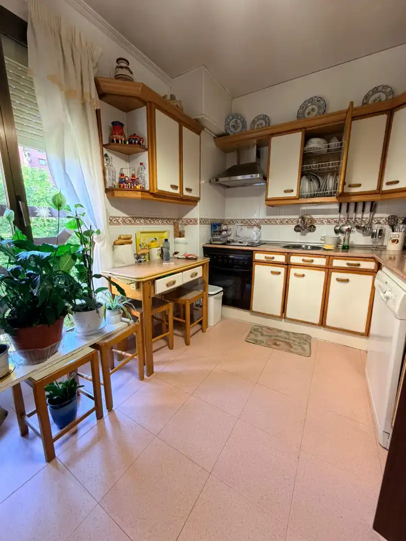 Kitchen of Flat for sale in Madrid  with Air Conditioner, Heating and Terrace