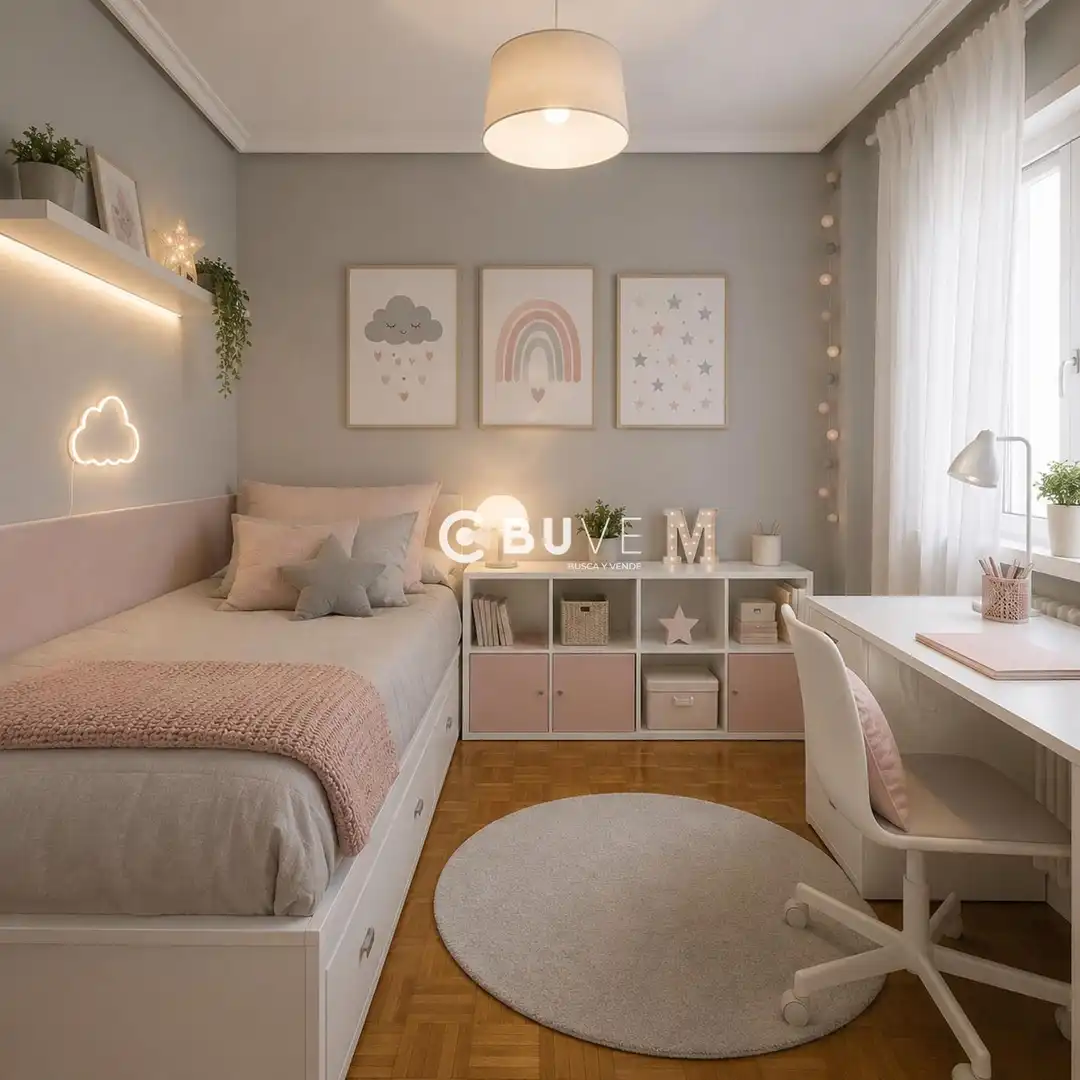 Bedroom of Flat for sale in Langreo  with Heating, Terrace and Storage room