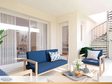 Attique avec balcon à vendre à Cala Ratjada