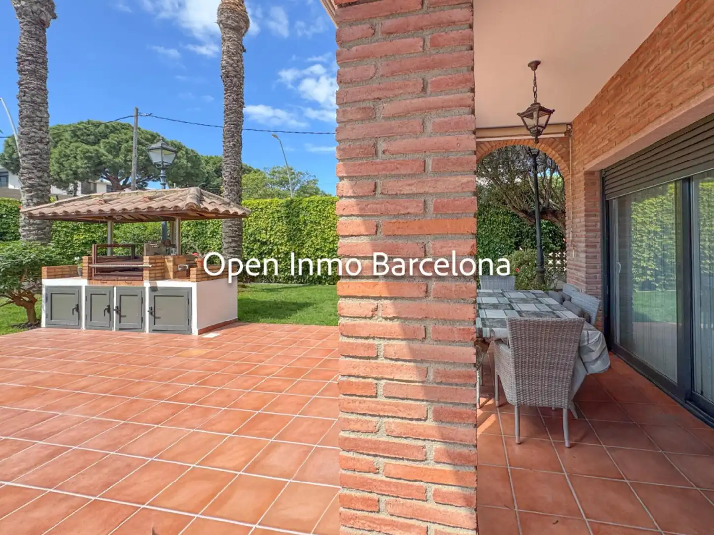 Garden of Houses for sale in Castelldefels  with Air Conditioner, Heating and Private garden