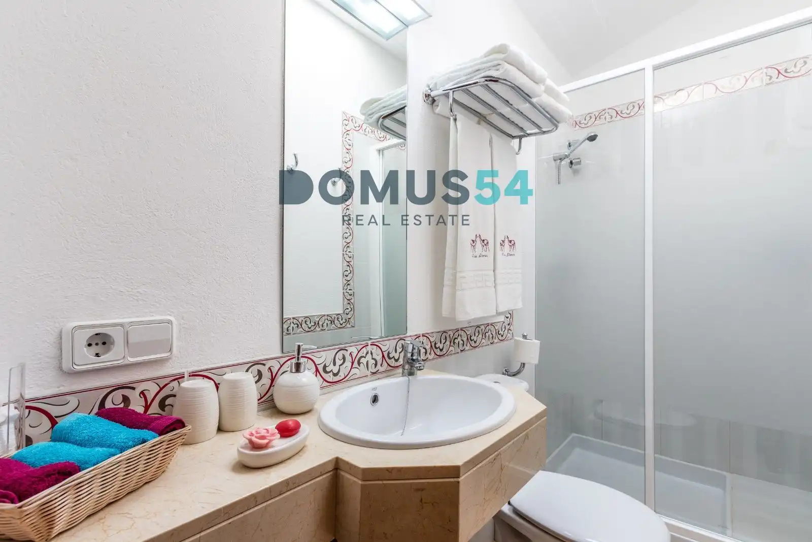 Baño de Finca rústica en venta en Pollença con Aire acondicionado, Terraza y Piscina