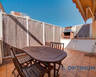 Terrace of Attic to rent in  Barcelona Capital  with Air Conditioner, Heating and Parquet flooring