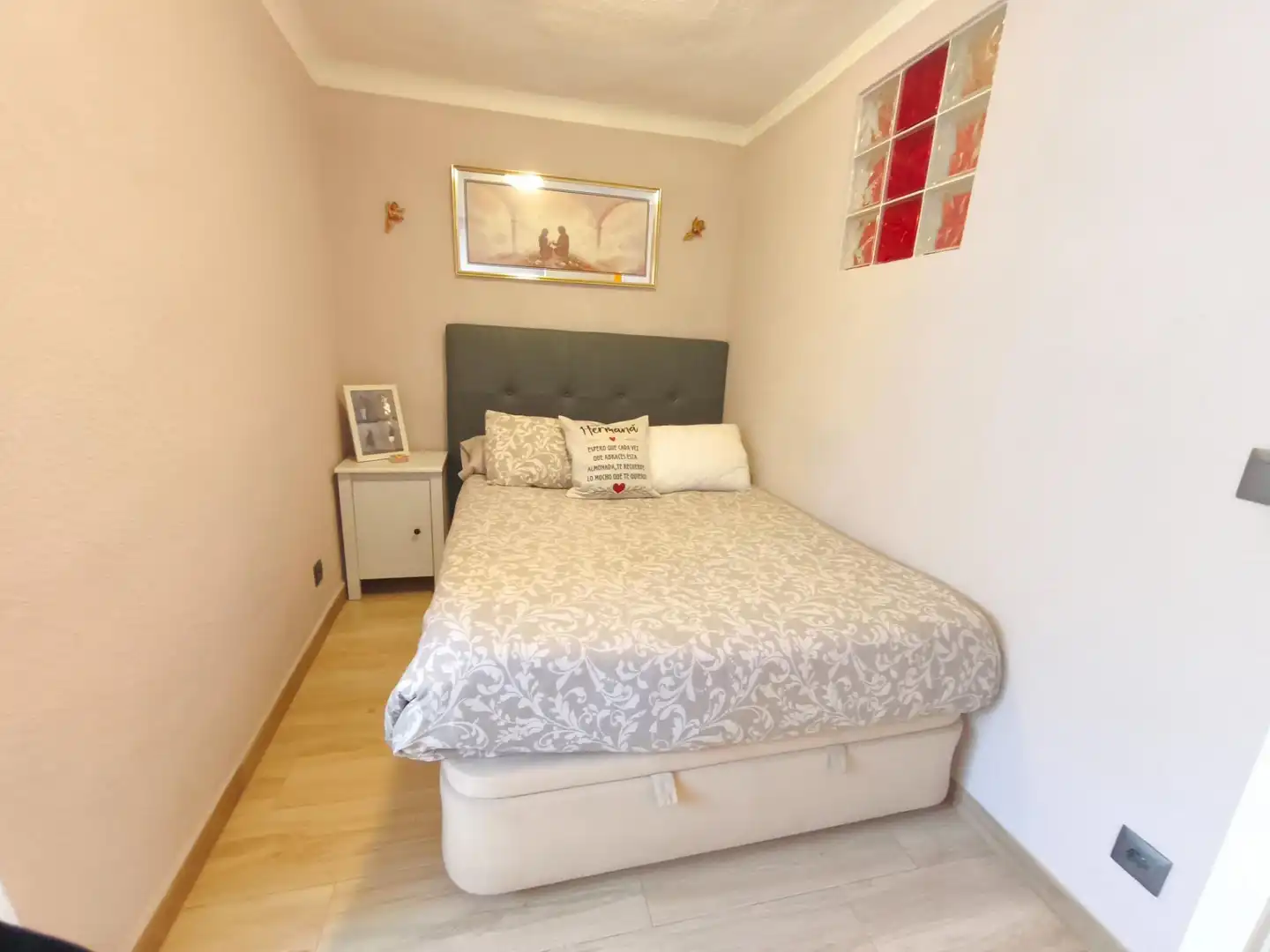 Bedroom of Flat for sale in Madrid  with Balcony
