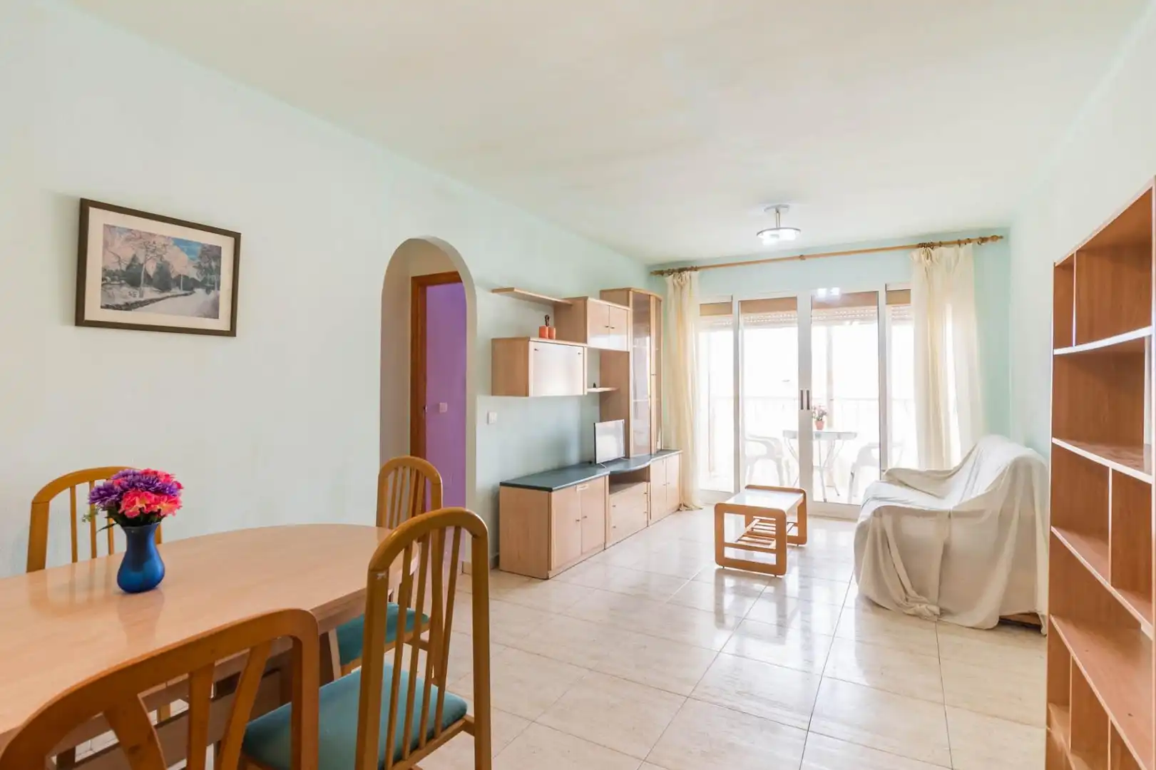 Sala d'estar de Pis en venda en Mazarrón