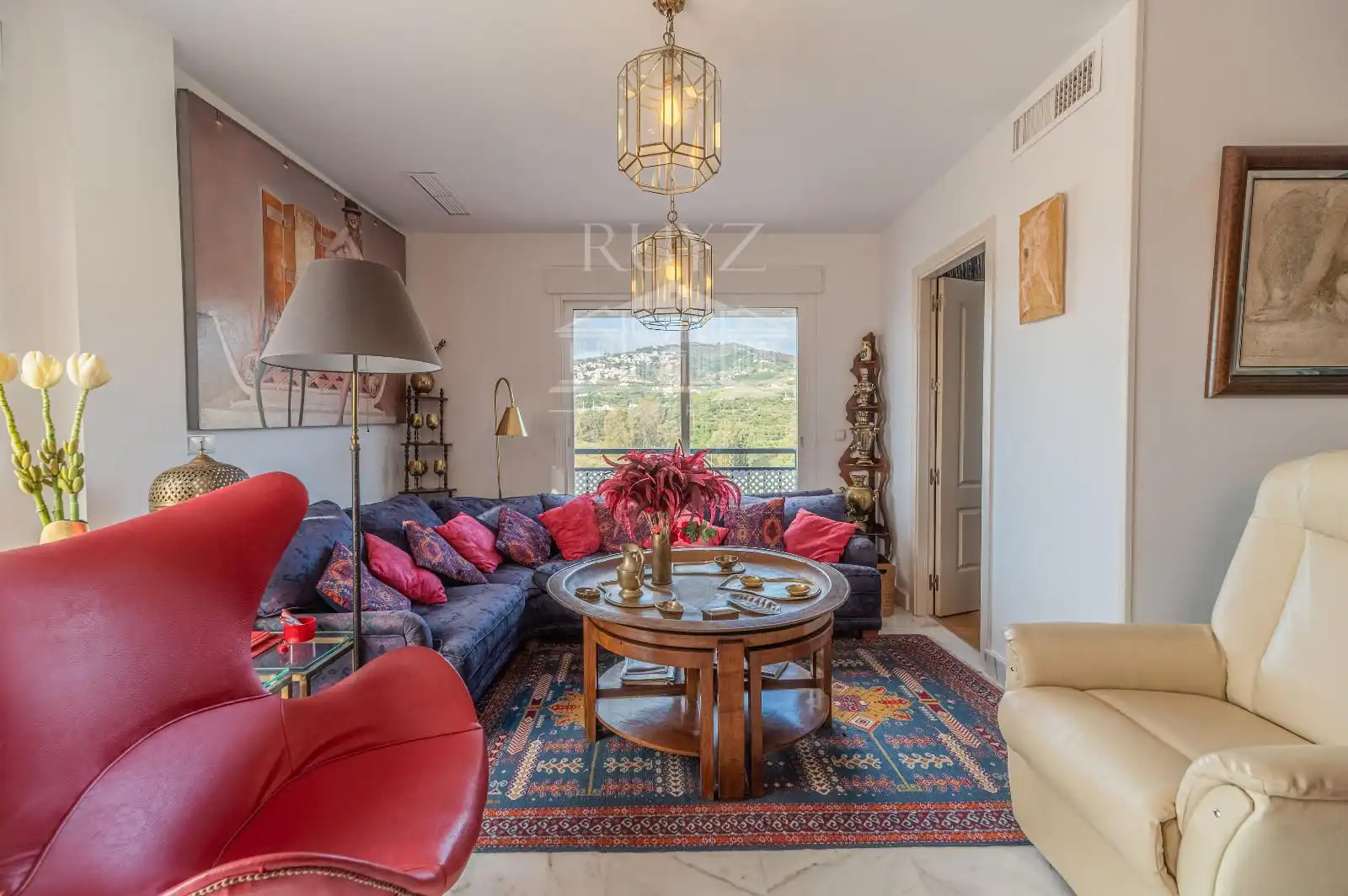 Sala de estar de Ático en venta en Salobreña con Aire acondicionado, Calefacción y Terraza