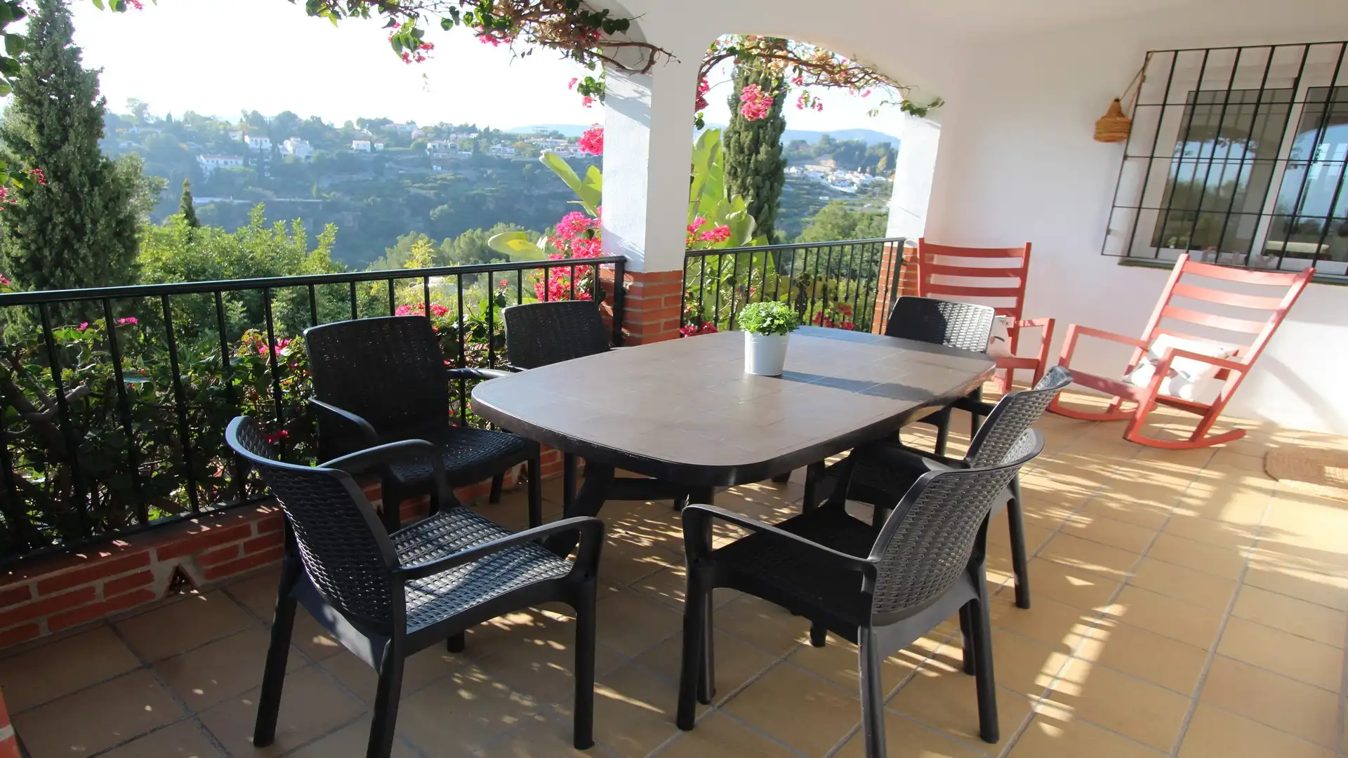 Terrace of Houses for sale in Frigiliana  with Air Conditioner, Private garden and Terrace